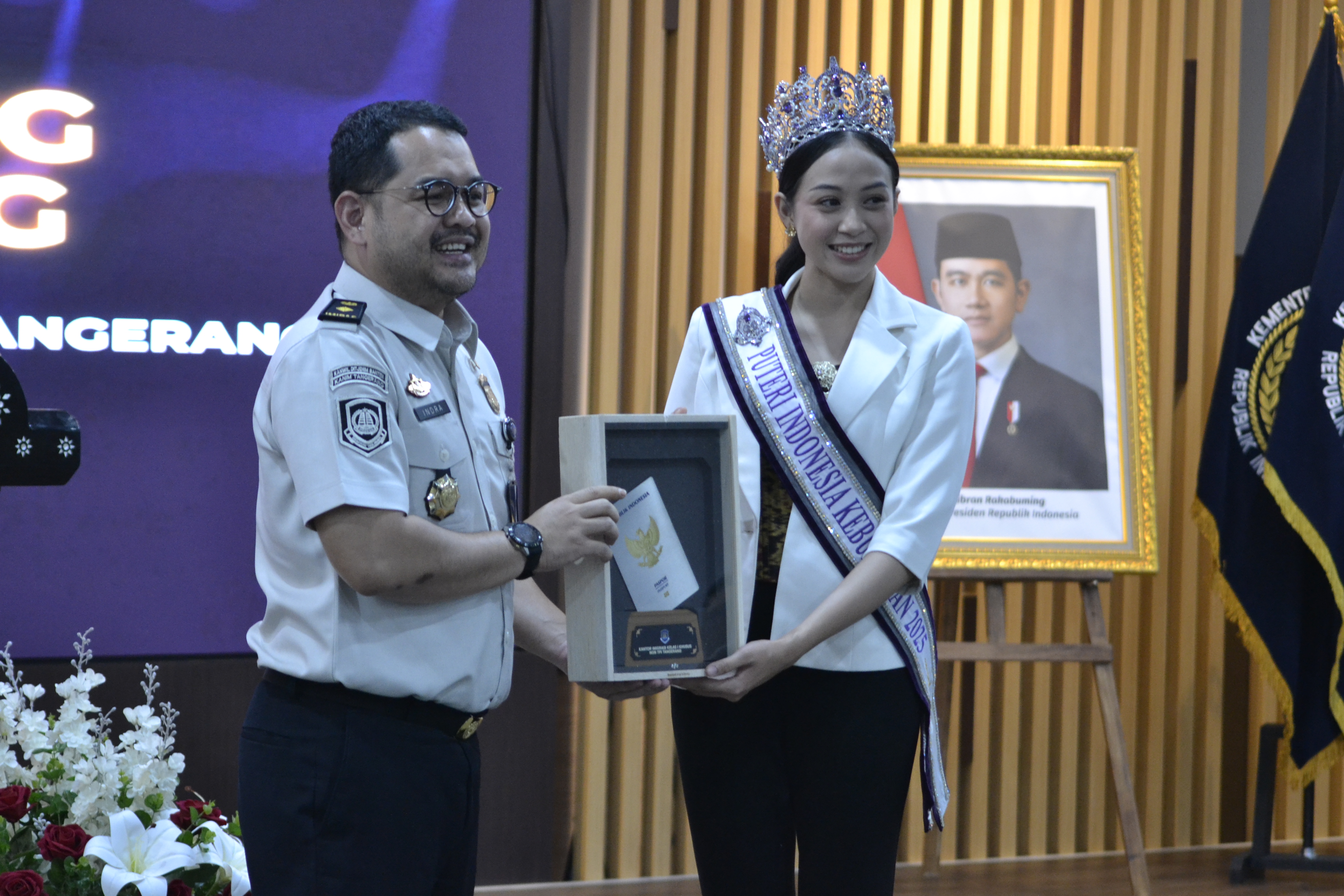Tingkatkan Kompetensi Pegawai: Imigrasi Tangerang Gelar Pelatihan Public Speaking Bersama Puteri Indonesia Kebudayaan 2025