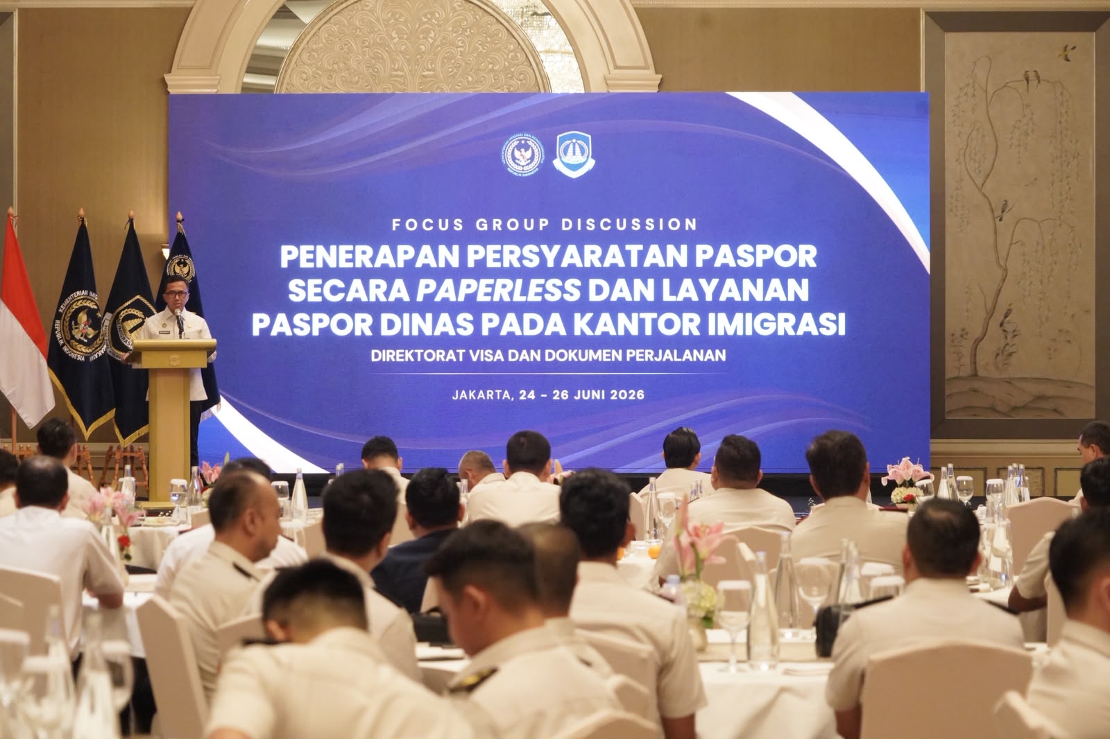 Kantor Imigrasi Tangerang Dukung Transformasi Digital, Ikuti FGD Penerapan Layanan Paspor Paperless dan Paspor Dinas